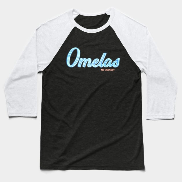 Omelas Baseball T-Shirt by BestKoreaShop